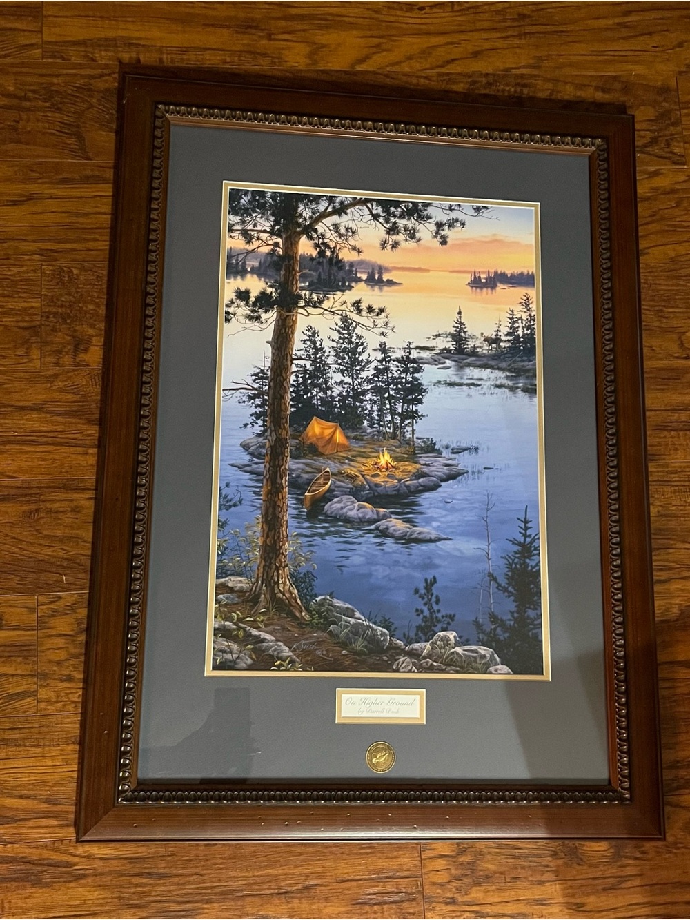 On Higher Ground Print Signed by Artist Darrell Bush